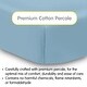preview thumbnail 34 of 33, BreathableBaby Cotton Percale Fitted Sheet, For 52" x 28"/132 x 71 cm Crib & Toddler Bed Mattress, Solids (2-Pack)