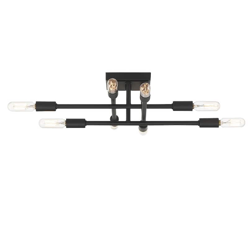 Savoy House Lyrique 8 Light 19.5" Wide Semi Flush Ceiling Fixture