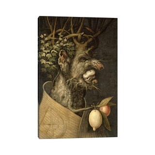 iCanvas "Winter" by Giuseppe Arcimboldo Canvas Print - Bed Bath ...