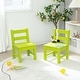 preview thumbnail 28 of 34, Gymax 2 PCS Kids Chairs Indoor Outdoor Heavy-Duty All-Weather Children