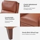 preview thumbnail 5 of 12, HULALA HOME Brigida Cigar Genuine Leather Manual Recliner with Nailhead Trim