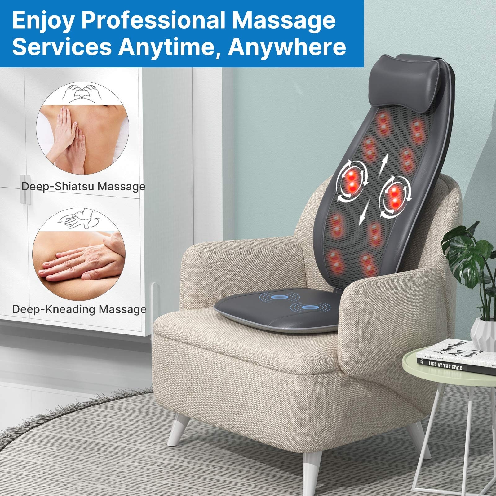 Massage chair pad online bed bath & beyond