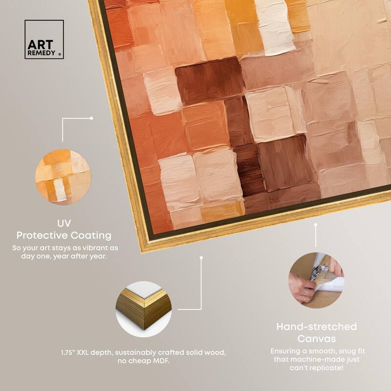 Umber Undertones Canvas by Art Remedy