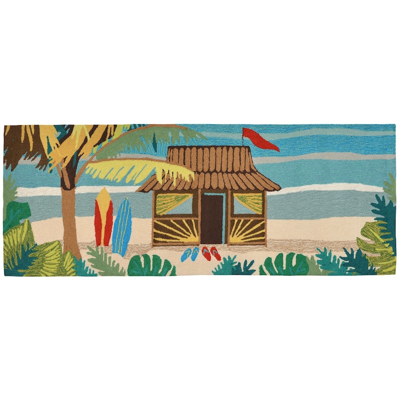 Liora Manne Frontporch Tiki Hut Indoor/Outdoor Rug