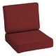 preview thumbnail 59 of 80, Arden Selections ProFoam Acrylic Deep Seat Cushion Set 1 Count - Classic Red Acrylic