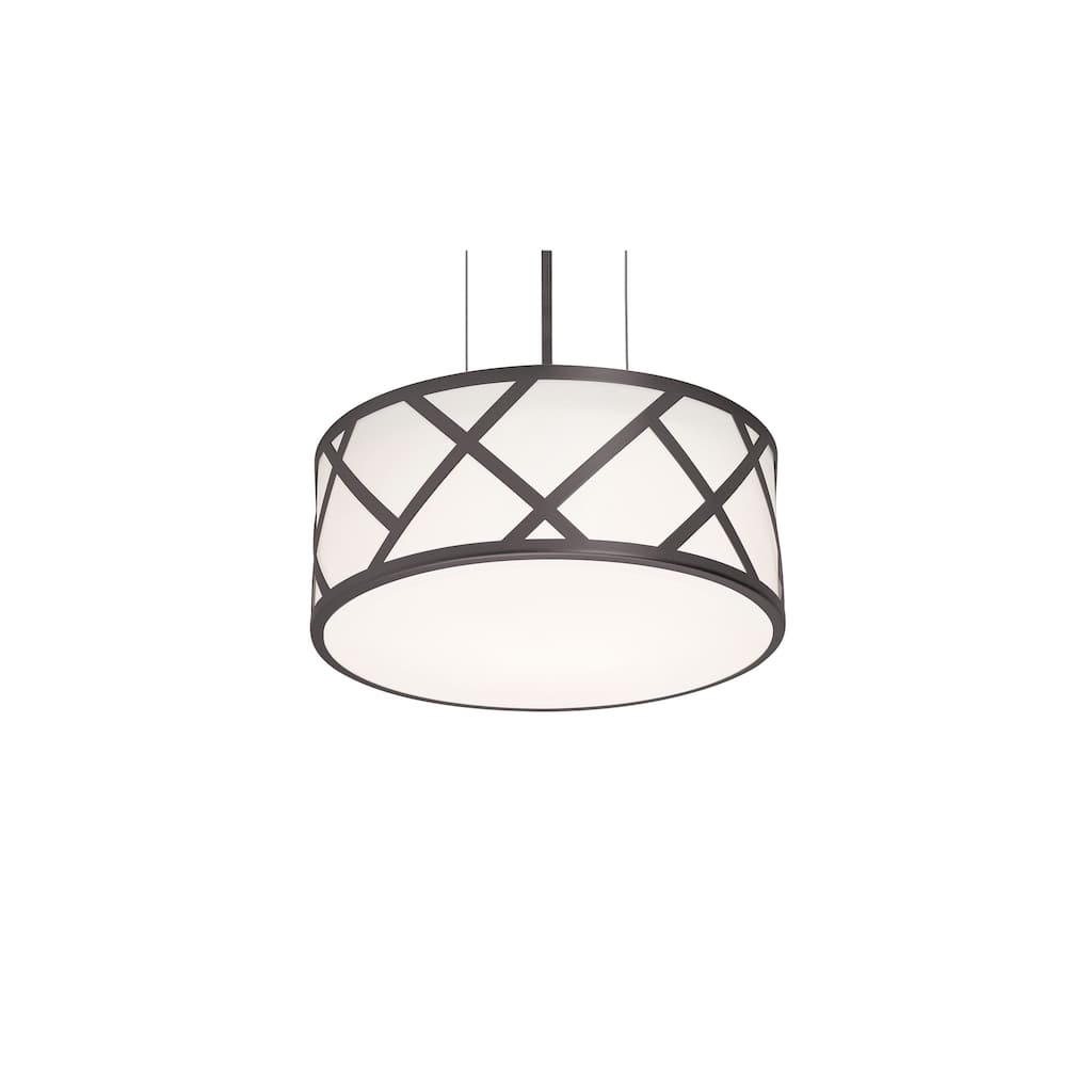 AFX Haven 13'' Medium Base Pendant - Black Finish