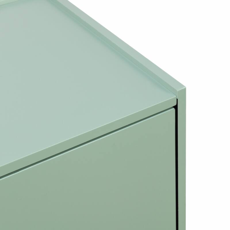 Storage Cabinet Sideboard Wooden Cabinet with 4 Doors for Hallway, Entryway, Living Room, Bedroom, Adjustable Shelf
