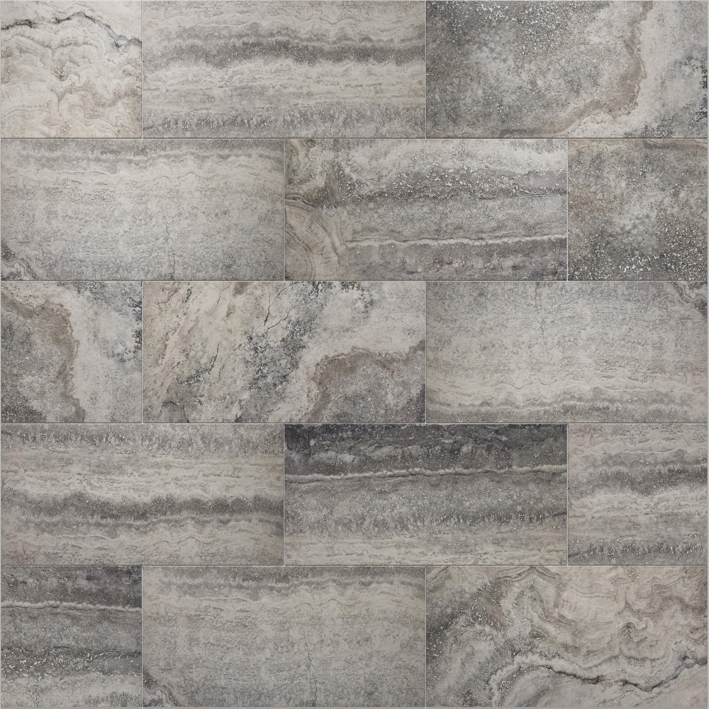 Tufo 12" x 24" Glazed Porcelain Wall and Floor Tile