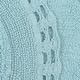 preview thumbnail 36 of 58, Hampton Crochet Bathmat 100% Cotton Non-Slip Bathroom Rug Set, Machine Washable Bath Rug, 5 Piece Bath Mat Set with Contour