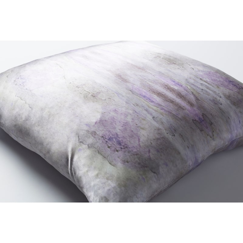 Decorative Provo Lilac 22-inch Throw Pillow Cover