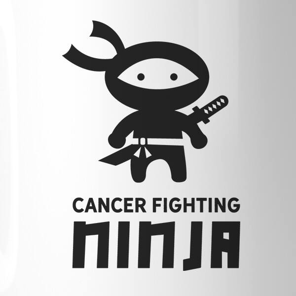 Shop Ninja Fight Cancer Funny Graphic Coffee Mug Cancer Support Gift Mug On Sale Overstock 18185392