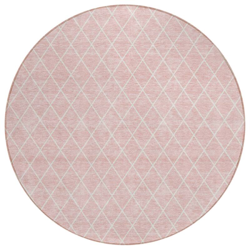 HomeRoots Geometric Transitional Rectangle Outdoor Rug