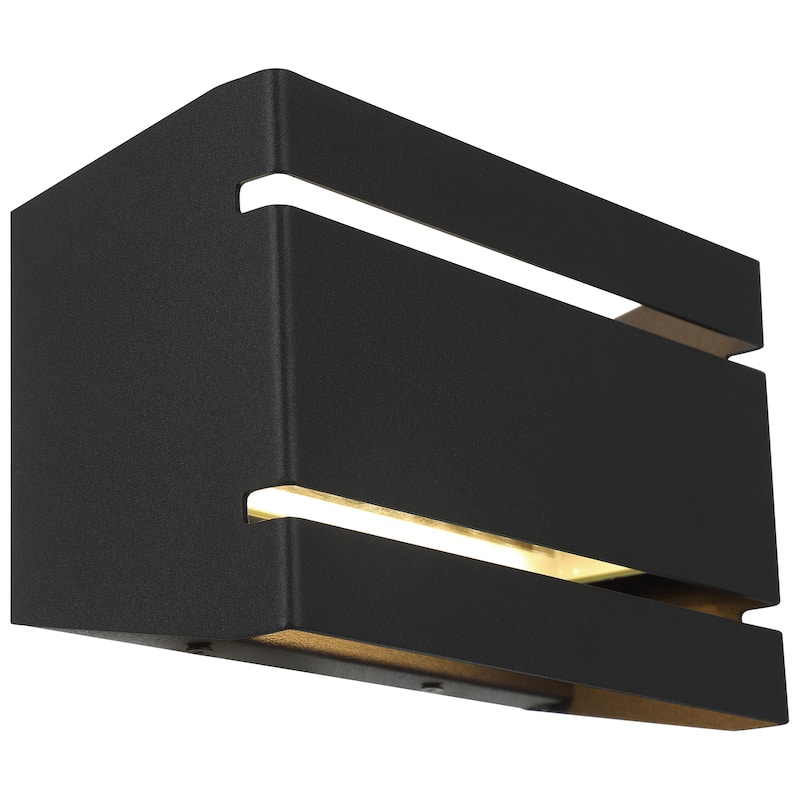 La Vida Bi-Directional Wide Outdoor LED Wall Mount Light
