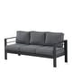 preview thumbnail 29 of 33, 3-Seater Outdoor Couch with Plush Cushions, Broad Armrests and Contoured Backrests