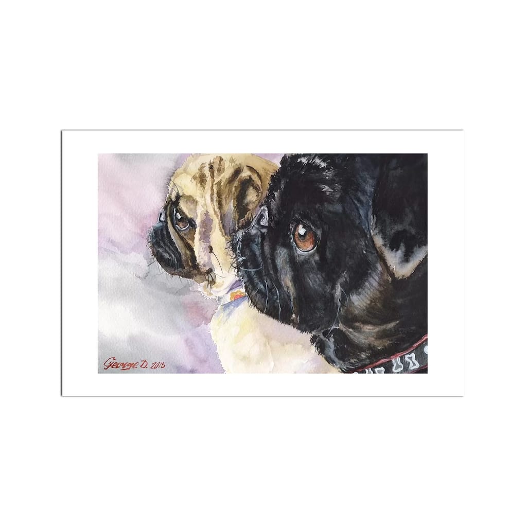 Black And White Fine Art Paper Print by George Dyachenko - Multi
