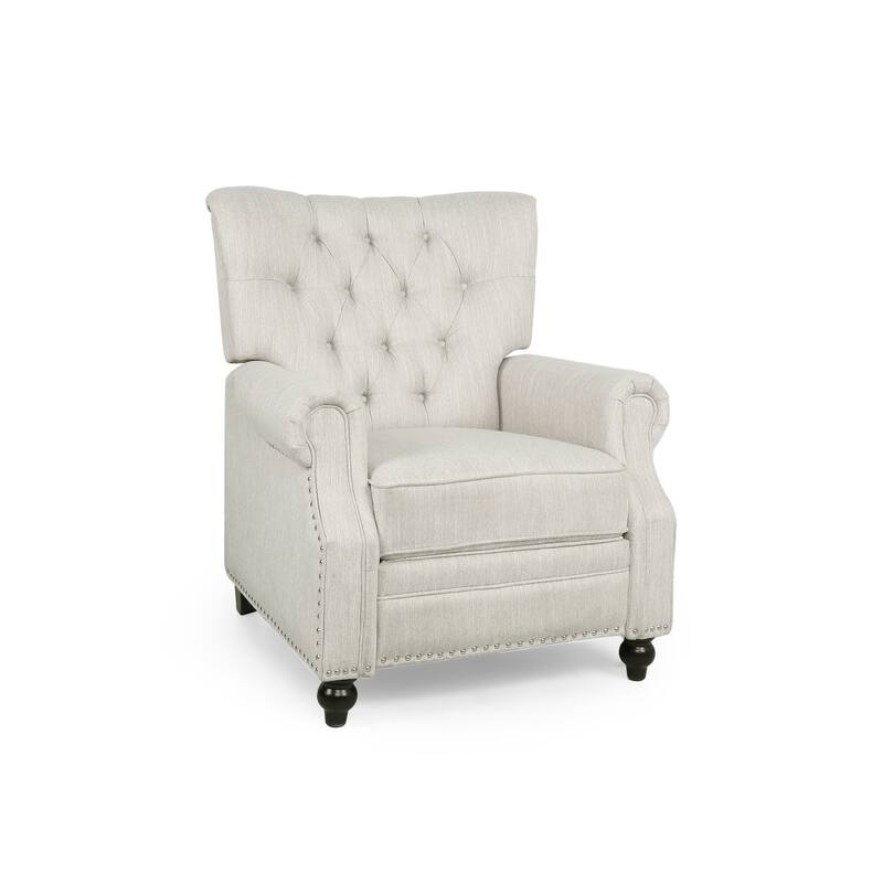 Recliner Chair, Contemporary Push-back Recliner