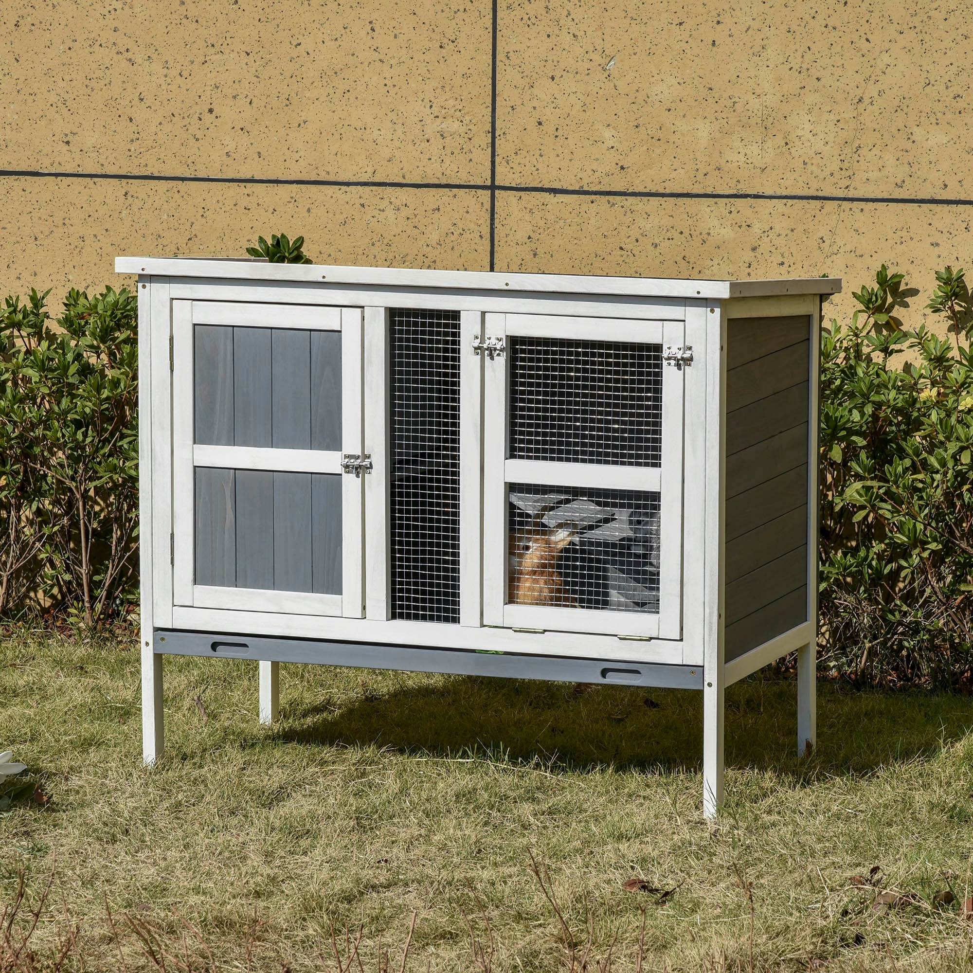 Pawhut store rabbit cage