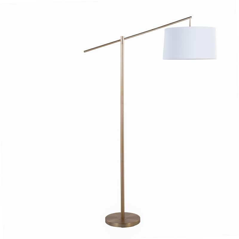 Silver Orchid Kerby 69" Metal Floor Lamp