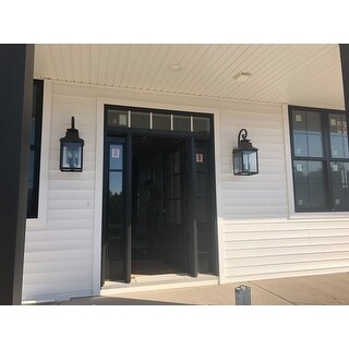 AA Warehousing Morgan 3 Light Exterior Lighting in Rustic Bronze