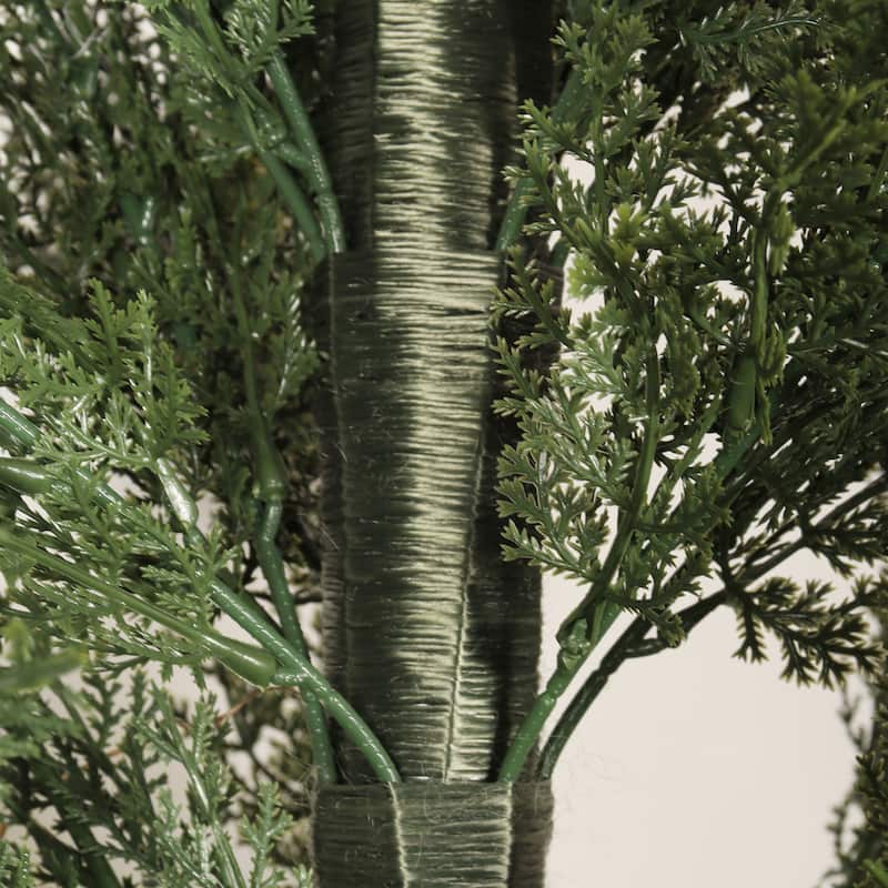 5FT Artificial Cypress Tree UV Resistant