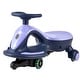 preview thumbnail 1 of 8, Kids Electric Ride On Wiggle Car for Toddlers Indoor/Outdoor Use - 29.1 x 13.4 x 16.1 in Purple