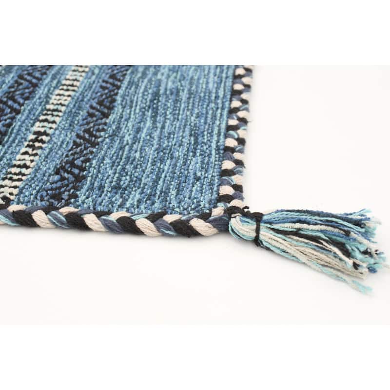 ECARPETGALLERY Arizona Flat-weave Wool Kilim Area Rug