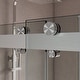 preview thumbnail 6 of 34, VS Series 68" - 72" W X 78" H Soft Closing Frameless Double Sliding Shower Doors With 3/8" Tempered Clear Glass