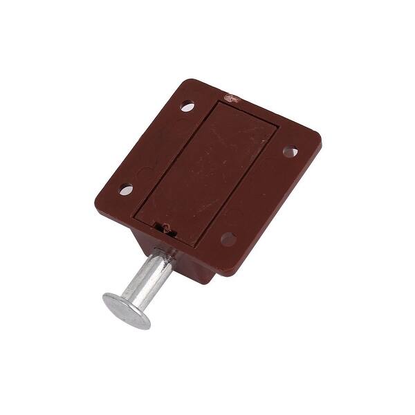 Shop Unique Bargains Window Cabinet Push Button Spring Load
