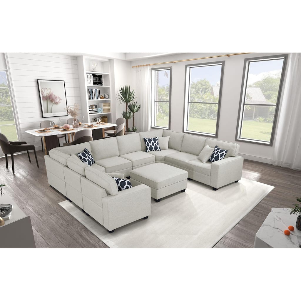 138'' Flexible Combination Sectional Sofa