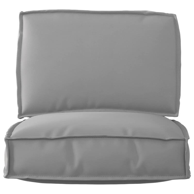 vidaXL Pallet Cushion Set 2 pcs Oxford Fabric - 23.62 x 23.62 x 20.47 in