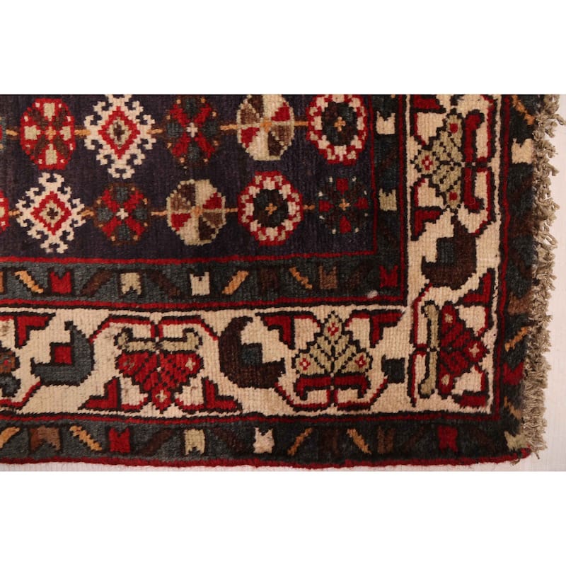 ECARPETGALLERY Hand-knotted Andelz Red Wool Rug - 4'1 x 6'11