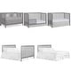 preview thumbnail 5 of 7, Dream On Me Ridgefield 5 in 1 Convertible crib - Storm Grey