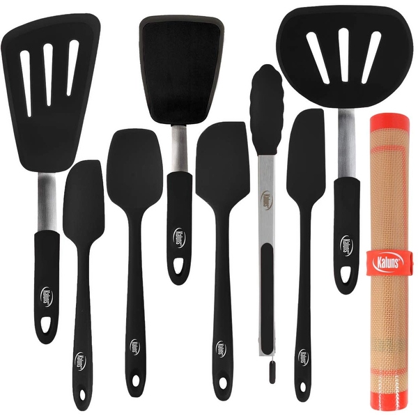 11 Piece Silicone Turner s and Spatula s set plus Bonus 12