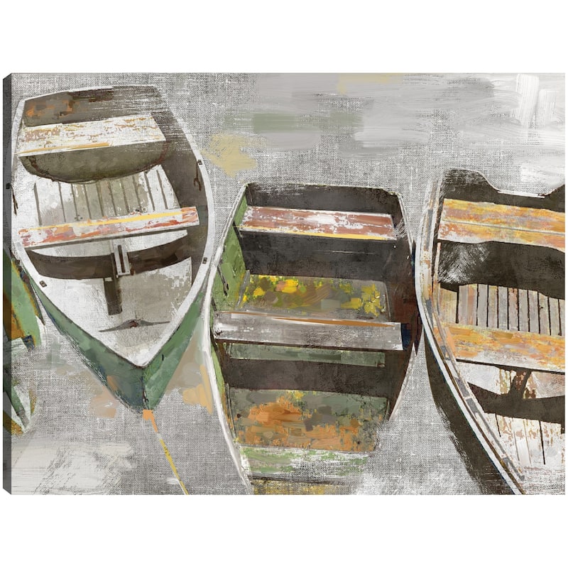 Docked By Studio Arts Canvas Art Print