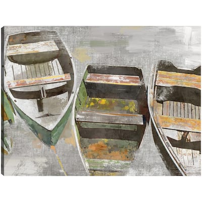 Docked By Studio Arts Canvas Art Print