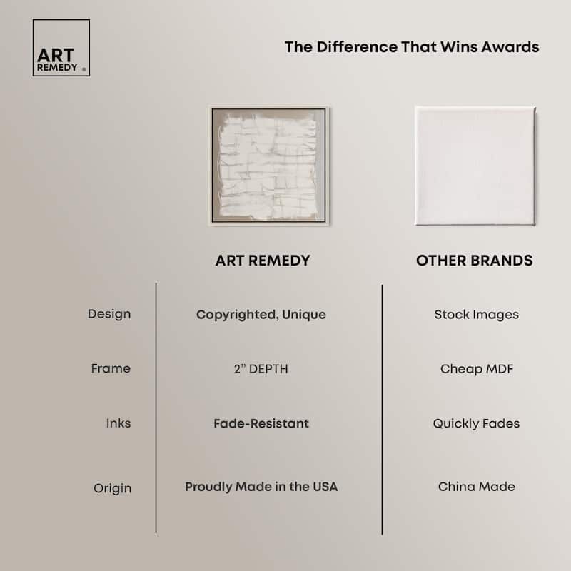 Underlying Order Canvas by Art Remedy