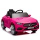 preview thumbnail 5 of 18, Kids Licensed Ride On Car, 12V Mercedes-Benz CLS 350, Four-Wheel Suspension, USB/SD Music