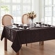 preview thumbnail 23 of 38, Caiden Elegance Damask Tablecloth