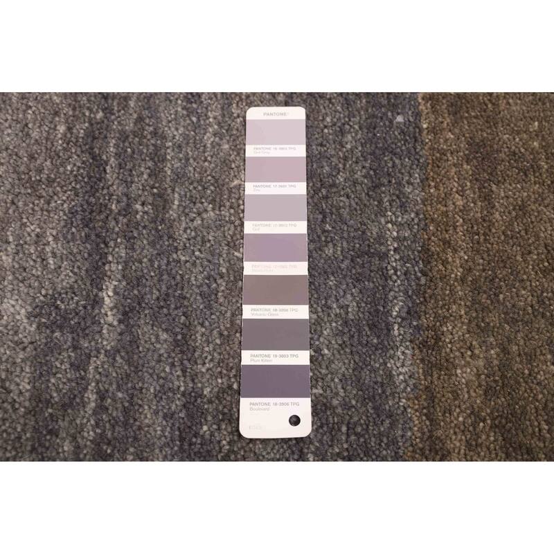 ECARPETGALLERY Hand-knotted Peshawar Ziegler Grey Wool Rug - 4'11 x 6'10