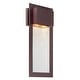 preview thumbnail 1 of 6, The Great Outdoors 2 Light Outdoor Wall Sconce from the Westgate Alder Bronze