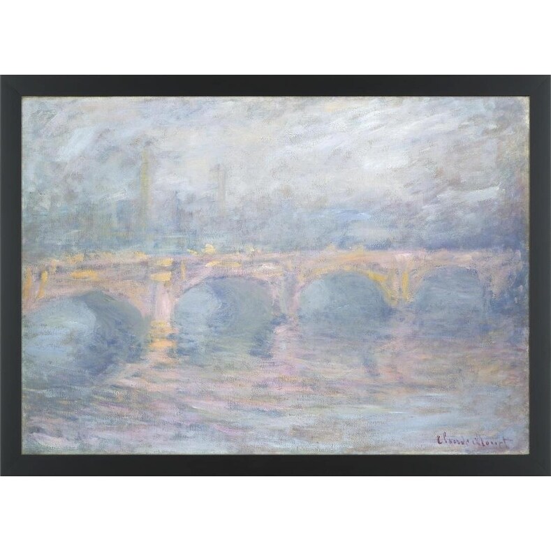 Shop Easy Art Prints S London Views Premium Canvas Art