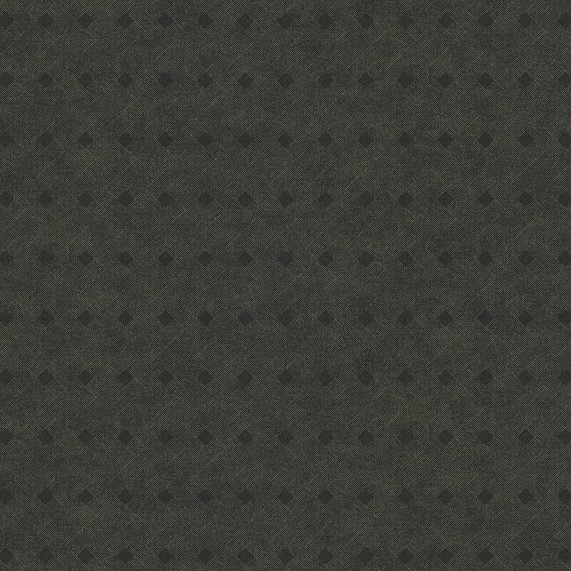 Advantage Peugot Black Geometric Wallpaper - 20.9in x 396in x 0.025in - 20.9in x 396in x 0.025in