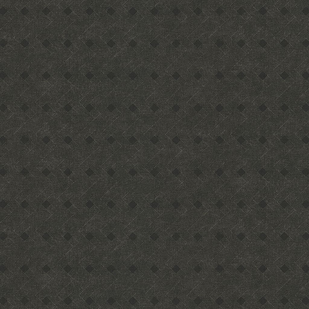 Advantage Peugot Black Geometric Wallpaper - 20.9in x 396in x 0.025in - 20.9in x 396in x 0.025in