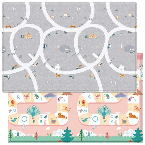 slide 1 of 1, Tiny Ville Playmat - 82.5in L X 55in W