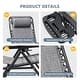preview thumbnail 49 of 61, Homall Patio Zero Gravity Chair Lawn Lounge Chair with Pillow Set of 2