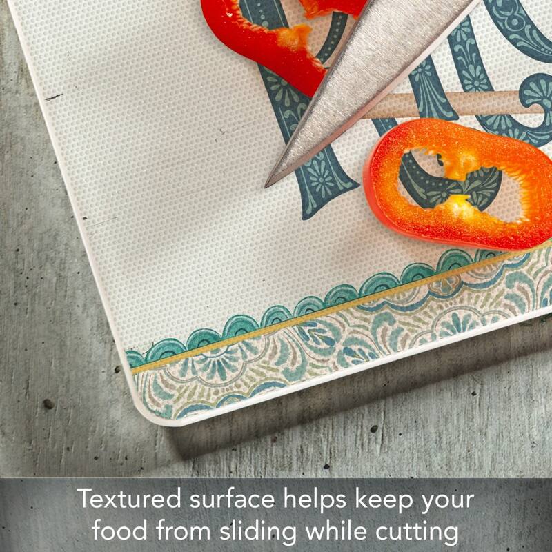 Love to Cook 3mm Heat Tolerant Tempered Glass Cutting Board 10” x 8” Manufactured in the USA Dishwasher Safe