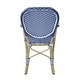 preview thumbnail 7 of 6, Courtnie French Blue PE Wicker Outdoor Dining Chairs (Set of 2) by Furniture of America - Set of 2