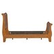 preview thumbnail 12 of 16, Copper Grove Epper Aged Oak Youth Sleigh Bed