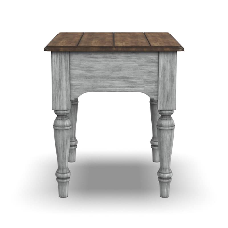 Plymouth Brown Wood End Table by Flexsteel - 23" x 25" x 27"