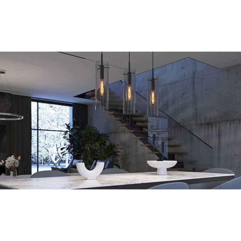 AFX VSAP05MBLNR3 Vista 3 Light 36" Wide Multi Light Pendant